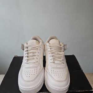 Nike White AF1 Shadow Sneakers